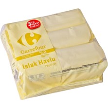 CarrefourSA Carrefour Papatyalı Islak Havlu 3 x 60 Adet (7'li Paket)
