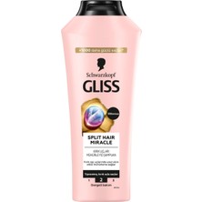Gliss Split Hair Miracle Kırık Uçları Mühürleyen Şampuan 400 ml (8'li Paket)