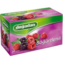 Doğadan Meyve Çayı Böğürtlen 20'li 40 G (7'li Paket)