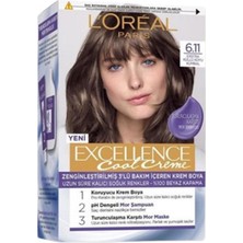 L'oréal Paris Excellence Cool Creme 6.11 Ekstra Küllü Koyu Kumral (2'li Paket)