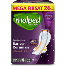 Molped Mega Supernight 26’lı (7'li Paket)