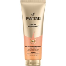 Pantene Grow Abundant Saç Dökülmesine Karşı Saç Kremi 250 ml (2'li Paket)