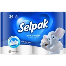Selpak® Yumuşacık Tuvalet Kağıdı 24'lü (3'li Paket)