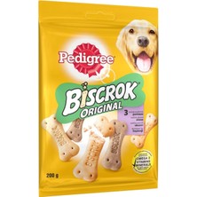 Pedigree Biscrok Original Köpek Ödül Bisküvisi 200 G (7'li Paket)
