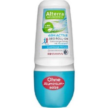 Alterra Doğal Guarana Özü Active Deo Roll-On 48H 50 ml (7'li Paket)