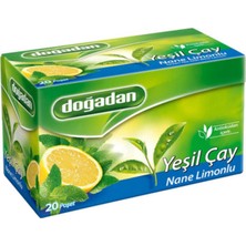 Doğadan Yeşil Çay Nane Limonlu 20'li 35 G (6'li Paket)