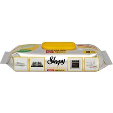 Sleepy Easy Clean Süper Yağ Çözücü Havlu 30'lu (5'li Paket)