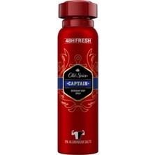 Old Spice Captain Deodorant 150 ml (4'li Paket)