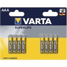 Varta Superlife Ince Kalem Pil 6+2 (5'li Paket)