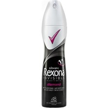 Rexona Black & White Invisible Diamond Kadın Deodorant 150 G (5'li Paket)