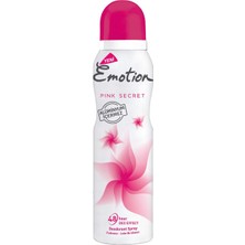 Emotion Pink Secret Kadın Deodorant 150 ml (7'li Paket)
