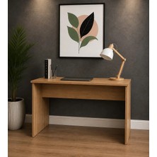 Demezler Mobilya Modern Bilgisayar ve Ders Çalışma Masası MDF Ahşap Çalışma Masası 140x75x60