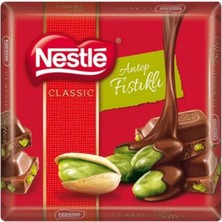 Nestle Nestlé Classic Antep Fıstıklı Kare Çikolata 60 G (7'li Paket)