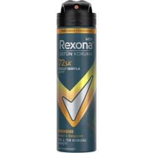 Rexona Erkek Energise Bergamot & Amber Sprey Deodorant 150 ml (5'li Paket)