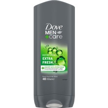 Dove Men Care Extra Fresh Duş Jeli 400 ml (3'li Paket)