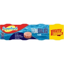 Superfresh Klasik Ton Balığı 4 x 75 G (3'li Paket)