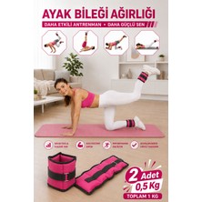 Spor Byfit Fuşya Deluxe Comfort El Ayak Ağırlığı