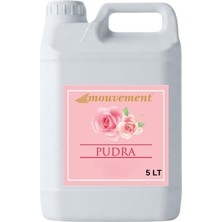 Mouvement Pudra Reed / Çubuklu Oda Kokusu Refill 5 Lt Bidon - Ekonomik Boy + 100 Adet Çubuk