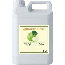 Mouvement Yeşil Elma Reed / Çubuklu Oda Kokusu Refill 5 Lt Bidon - Ekonomik Boy + 100 Adet Çubuk