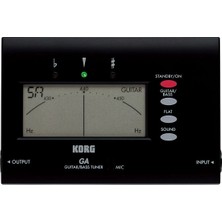 Korg GA40BK Tuner - Bas Gitar Akort Aleti - Siyah