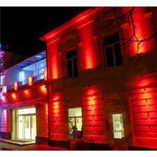 Ack 9X1W Kırmızı IP65 27CM LED Wallwasher