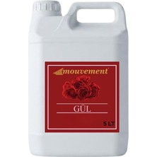 Mouvement Gül Reed / Çubuklu Oda Kokusu Refill 5 Lt Bidon - Ekonomik Boy + 100 Adet Çubuk