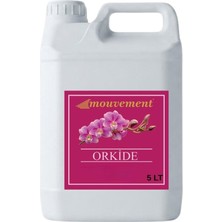 Mouvement Orkide Reed / Çubuklu Oda Kokusu Refill 5 Lt Bidon - Ekonomik Boy + 100 Adet Çubuk