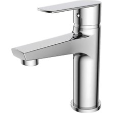 Creavit LV1500 Liva Lavabo Bataryası Krom Pirinç Malzeme ile Uzun Ömürlü 35 mm Seramik Kartuş