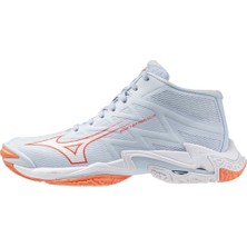 Mizuno Wave Lightning Elite Mıd Kadın Voleybol Ayakkabısı Mavi