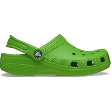 Crocs Çocuk Marka Logolu Rahat Günlük Kullanım Yeşil Terlik 206991-30T
