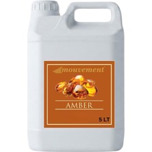 Mouvement Amber Reed / Çubuklu Oda Kokusu Refill 5 Lt Bidon - Ekonomik Boy + 100 Adet Çubuk