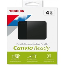 4tb Canvıo Ready 2.5`` Usb3.2 Toshıba HDTP340EK3CA