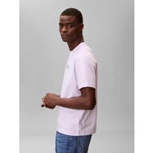 Calvin Klein Erkek Mor Calvin Klein 20S Eu Wholesale Spo, 3oq, S Mor Erkek T-Shirt