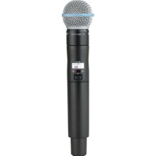 Shure ULXD2/B58=G65 BETA58 Mikrofonlu Kablosuz El Tipi Verici