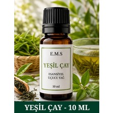 E.M.S Yeşil Çay Esansiyel Uçucu Yağ Buhurdanlık Ortam Kokusu Yağı Difüzör Esansı Aromaterapi Ortam Kokusu 10 ml