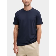 Armani Exchange Erkek Pamuklu Bisiklet Yaka Kısa Kollu Lacivert T-Shirt XM001283 AF10361-UB101