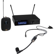 Shure SLXD14E/SM35 SM35 Mikrofonlu Headset Tipi Dijital Telsiz Mikrofon Seti