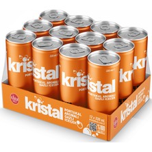 Kristal Portakal Aromalı Gazlı Içecek 330 ml 12'li