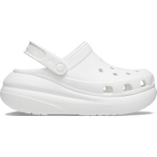 Crocs Unısex Marka Logolu Rahat Günlük Kullanım Beyaz Terlik 207521-100