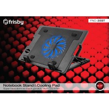 Frisby FNC-35ST Ayarlanabilir Standlı Laptop Notebook Soğutucu Fan 10" - 17.3" Uyumlu USB