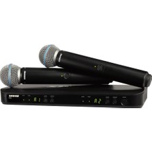 Shure BLX288E/B58 BETA58 Çiftli Kablosuz Vokal Mikrofon Sistemi