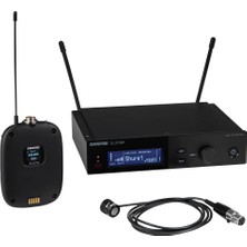 Shure SLXD14E/85 WL185 Mikrofonlu Yaka Tipi Dijital Telsiz Mikrofon Seti