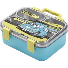 Dağtaş Kırtasiye Helıd Fanda Ithal Lunch Box – Beslenme Kabı Mavi