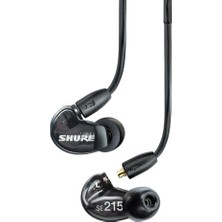 Shure SE215-K-EFS Ses Izolasyonlu Kulakiçi Kulaklık (Siyah)