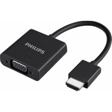 Philips Phılıps SWR1620B/93 HDMI To VGA Dönüştürücü Adaptör Harici Ses Çıkışlı