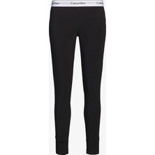 Calvin Klein Kadın Modern Pamuklu Tayt Siyah Pantolon 0000D1632E-001