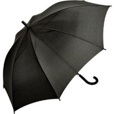 Ideen Welt Ideenwelt Baston Şemsiye Siyah 1 Adet (7'li Paket)