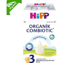 Hipp 3 Organik Combiotic Devam Sütü 600 G (3'li Paket)