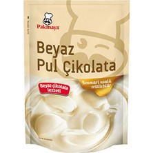 Pakmaya Beyaz Pul Çikolata 100 G (8'li Paket)