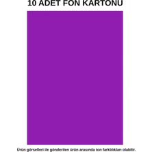 Dağtaş Kırtasiye Fon Kartonu Mor 10 Adet 50X70